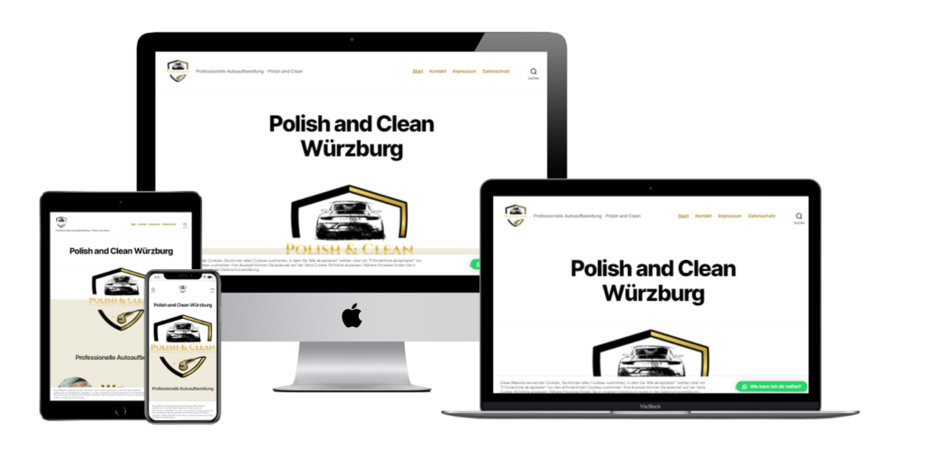 Polish & Clean Autoaufbereitung Kundenprojekt Referenz